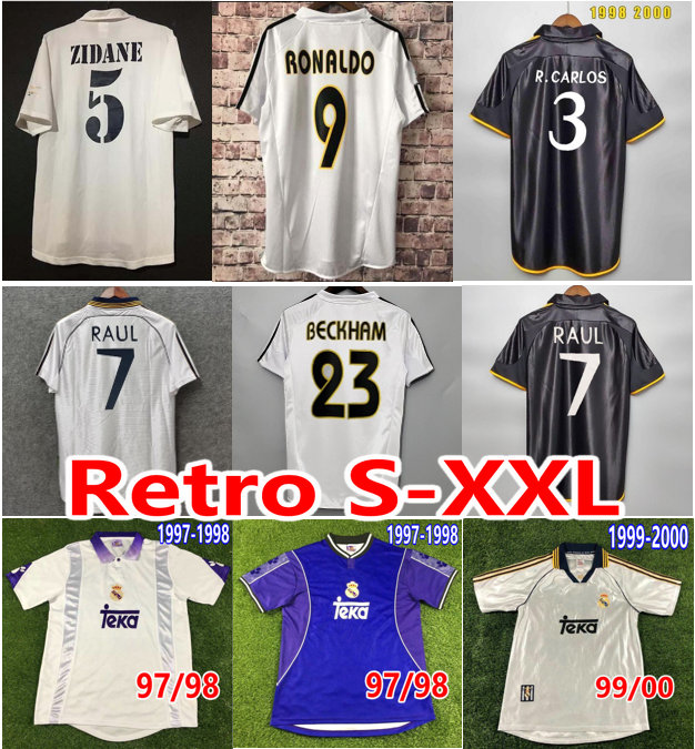 Real Madrid Retro Soccer Jersey RONALDO GUTI ZIDANE Beckham RAUL Football shirt CARLOS FIGO MIJATOVIC 1997 98 99 2000 01 02 04 05 06 07 Classic camesita de futol, 04-05 away
Real Madrid Retro Soccer Jersey RONALDO GUTI ZIDANE Beckham RAUL Football shirt CARLOS FIGO MIJATOVIC 1997 98 99 2000 01 02 04 05 06 07 Classic camesita de futol, 04-05 away