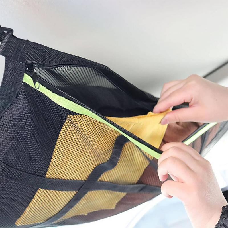 Car Organizer SUV Ceiling Storage Net Auto Roof Sundries Bag Interior Cargo Breathable Mesh Accessorier
Car Organizer SUV Ceiling Storage Net Auto Roof Sundries Bag Interior Cargo Breathable Mesh Accessorier