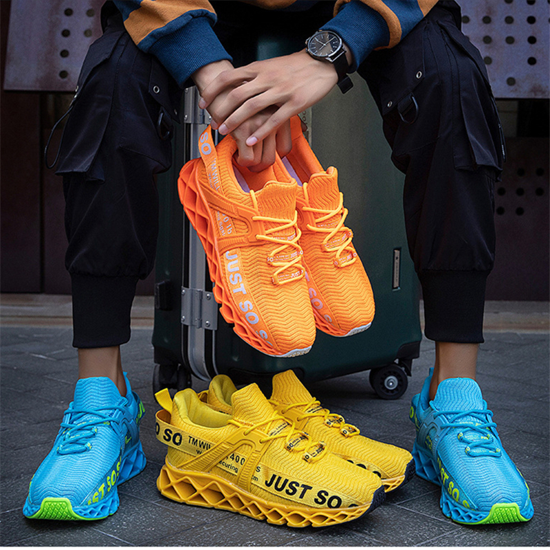 Blade Summer Fashion Men Women Breathable Mesh Running Shoes Men's Women's Soft Lighting Comfortable Multi-functional Outdoor Flat Sports Trainer Sneakers, Customize
Blade Summer Fashion Men Women Breathable Mesh Running Shoes Men's Women's Soft Lighting Comfortable Multi-functional Outdoor Flat Sports Trainer Sneakers, Customize