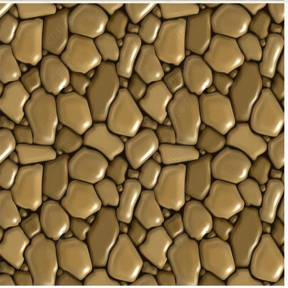 murals wallpaper for living room 3D stereo high-definition cobblestone decoration background