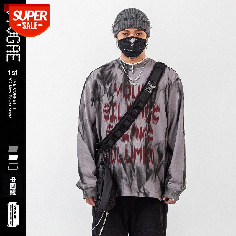 VivGae letter tie-dye round neck sweater men's loose hip-hop long-sleeved niche clothes #8Z47, Black
VivGae letter tie-dye round neck sweater men's loose hip-hop long-sleeved niche clothes #8Z47, Black