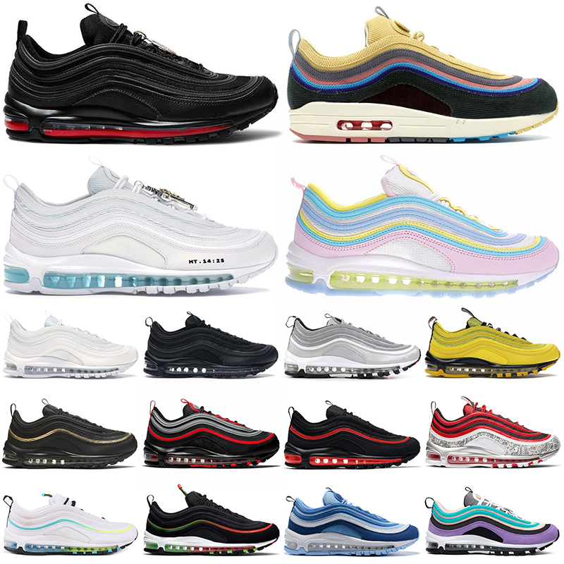 97 running shoes 97s men women Sean Wotherspoon Jesus Satan Halloween Bred Jayson Tatum Triple Black mens womens outdoor sports trainers sneakers walking, 36-45 satan
97 running shoes 97s men women Sean Wotherspoon Jesus Satan Halloween Bred Jayson Tatum Triple Black mens womens outdoor sports trainers sneakers walking, 36-45 satan