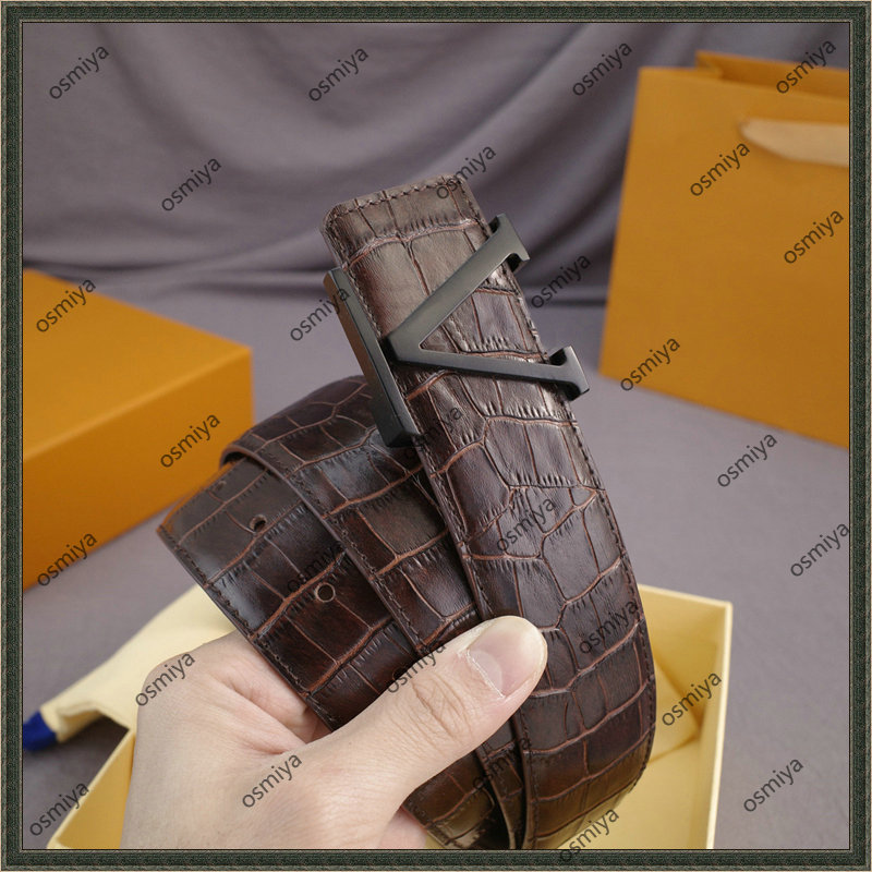 Men V Letters Buckle Belts Luxurys Designers Belt Waistband Fashion Genuine Crocodile Belt Mens Cintura Ceintures Gürtel Belts With Box, As pics
Men V Letters Buckle Belts Luxurys Designers Belt Waistband Fashion Genuine Crocodile Belt Mens Cintura Ceintures Gürtel Belts With Box, As pics