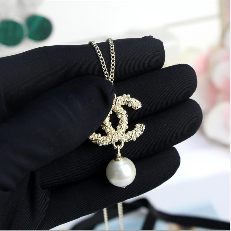 Versatile millet Pearl Pendant letter necklace fashion temperament essential for spring and summer, Silver
Versatile millet Pearl Pendant letter necklace fashion temperament essential for spring and summer, Silver