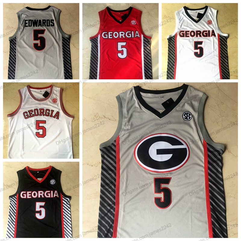 NCAA Anthony Edwards 5 College Basketball Jersey Georgia Bulldogs Jerseys Stitched White Black Grey Red Size S
NCAA Anthony Edwards 5 College Basketball Jersey Georgia Bulldogs Jerseys Stitched White Black Grey Red Size S