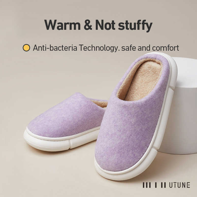 UTUNE Winter Coral Fleece Women Indoor Slippers Felt EVA Men House Shoes 4CM Soft Platform Shoes Furry Slides Thick Anti-slip H0827, Purple
UTUNE Winter Coral Fleece Women Indoor Slippers Felt EVA Men House Shoes 4CM Soft Platform Shoes Furry Slides Thick Anti-slip H0827, Purple