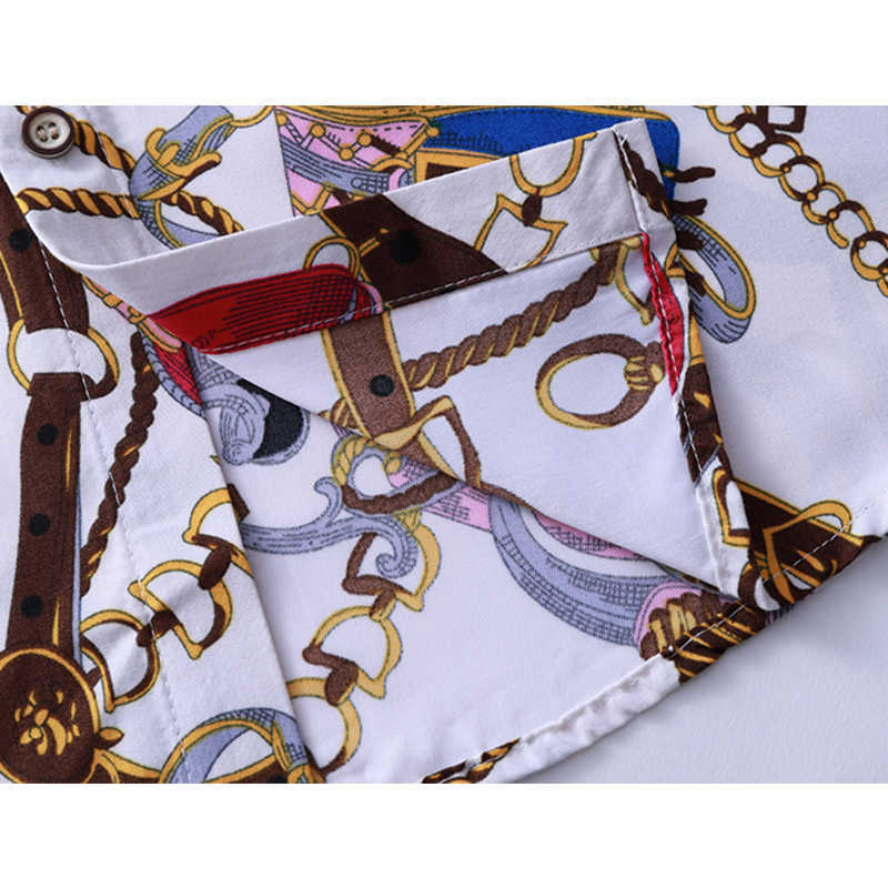 5XL 6XL 7XL Shirt Men Autumn Fashion Personality Printing Long Sleeve Shirts Men Casual Plus Size Business Office Shirt 210528