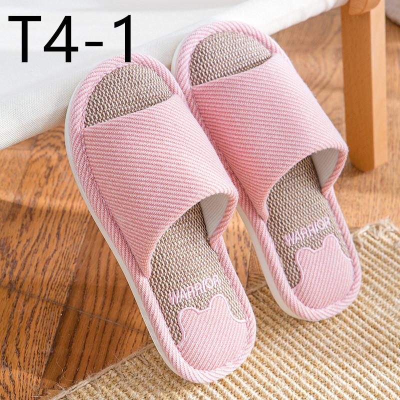Slippers Flax Female Spring And Autumn Home Four Seasons Japanese Household Indoor Anti-slip Silence T4, Black
Slippers Flax Female Spring And Autumn Home Four Seasons Japanese Household Indoor Anti-slip Silence T4, Black