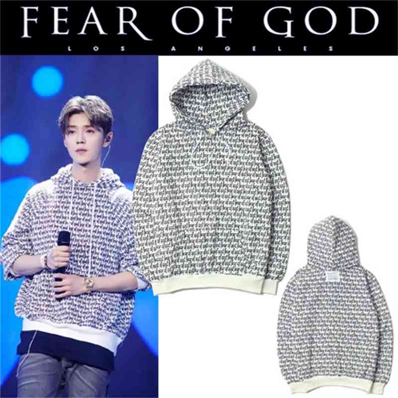 God Fear of full body letter trendy Hoodie men and women lovers pure cotton fog hooded Pullover, White;black
God Fear of full body letter trendy Hoodie men and women lovers pure cotton fog hooded Pullover, White;black