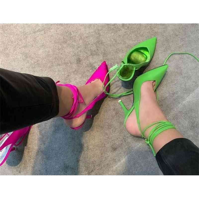 Sandals pink sweet blue color slings sandals pointed finger of shallow silk foot lace up stiletto heels shoes WR5G, 1# shoe box
Sandals pink sweet blue color slings sandals pointed finger of shallow silk foot lace up stiletto heels shoes WR5G, 1# shoe box