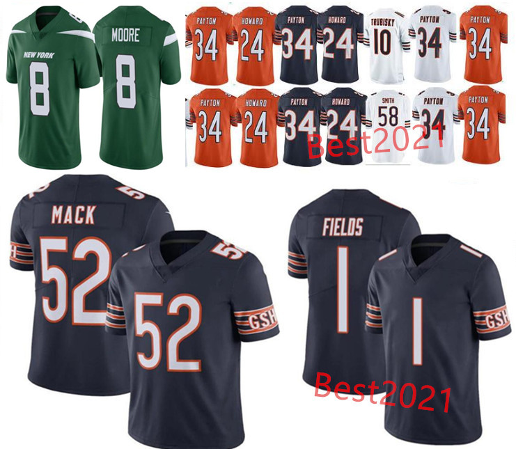 Mens New New YorkJetsChicagoBears8 Elijah Moore 1 Justin Fields 52 khalil Mack football Smith Montgomery 34 Walter P, Black;red
Mens New New YorkJetsChicagoBears8 Elijah Moore 1 Justin Fields 52 khalil Mack football Smith Montgomery 34 Walter P, Black;red