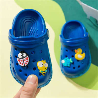 Kids Slippers for Boys Girls Cartoon Shoes Summer Toddler Flip Flops Baby Indoor Slippers Beach Swimming Slippers for Children X0703
