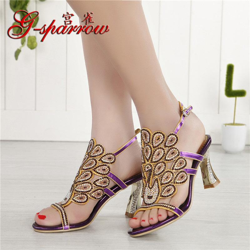 G-sparrow 2021 Summer Roman Elegant Thick High Heel Rhinestone Sandals Female Diamond Leather Open Toe Shoes Dress, Black
G-sparrow 2021 Summer Roman Elegant Thick High Heel Rhinestone Sandals Female Diamond Leather Open Toe Shoes Dress, Black
