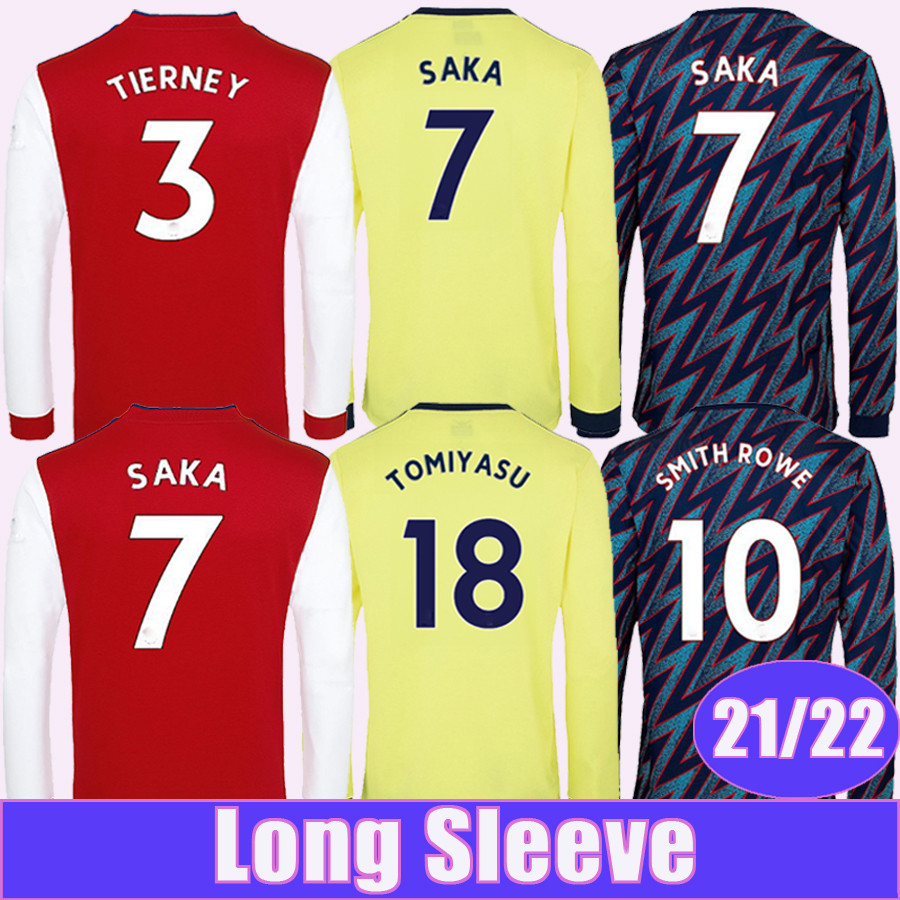 2021 2022 SAKA PEPE THOMAS Long Sleeves Mens Soccer Jerseys TIERNEY WHITE ODEGAARD SMITH ROWE MAITLAND-NILES Home Away 3rd Football Shirt Uniforms, Cx4543 21 22 3rd premie. leagu. patch
2021 2022 SAKA PEPE THOMAS Long Sleeves Mens Soccer Jerseys TIERNEY WHITE ODEGAARD SMITH ROWE MAITLAND-NILES Home Away 3rd Football Shirt Uniforms, Cx4543 21 22 3rd premie. leagu. patch