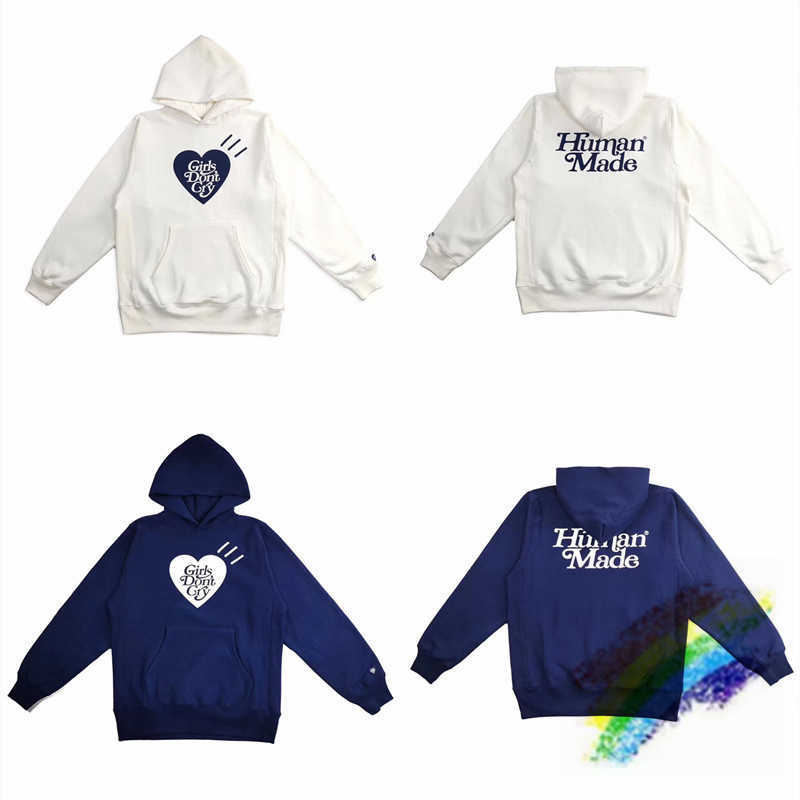 Girls Dont Cry HUMAN MADE Hoodie Men Women 1:1 Top-quality Heart-shaped Streetwear Printing Streetwear Pullover G1007
Girls Dont Cry HUMAN MADE Hoodie Men Women 1:1 Top-quality Heart-shaped Streetwear Printing Streetwear Pullover G1007