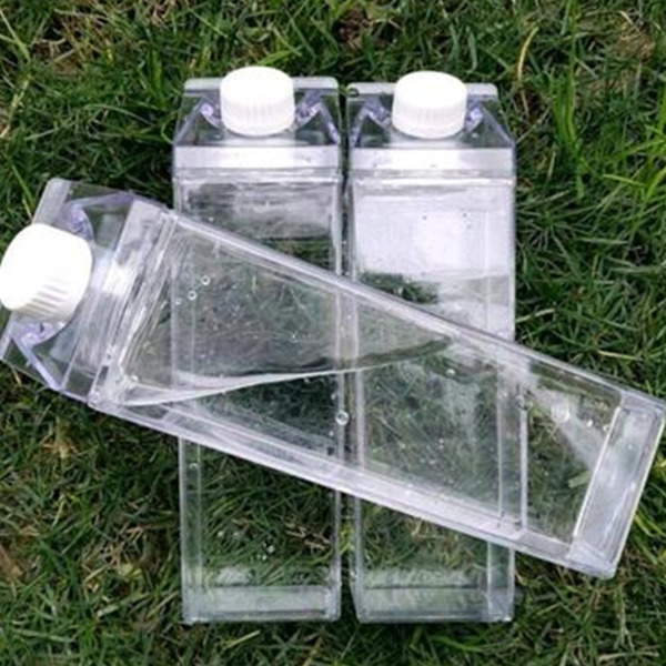 Milk Carton Water Bottle 500ml Transparent Square High Capacity Cup Plastic Coffee Drink Mug Originality 5 8js F2
Milk Carton Water Bottle 500ml Transparent Square High Capacity Cup Plastic Coffee Drink Mug Originality 5 8js F2
