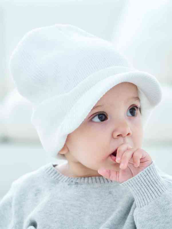 Baby Minimalist Solid Hat SHE01