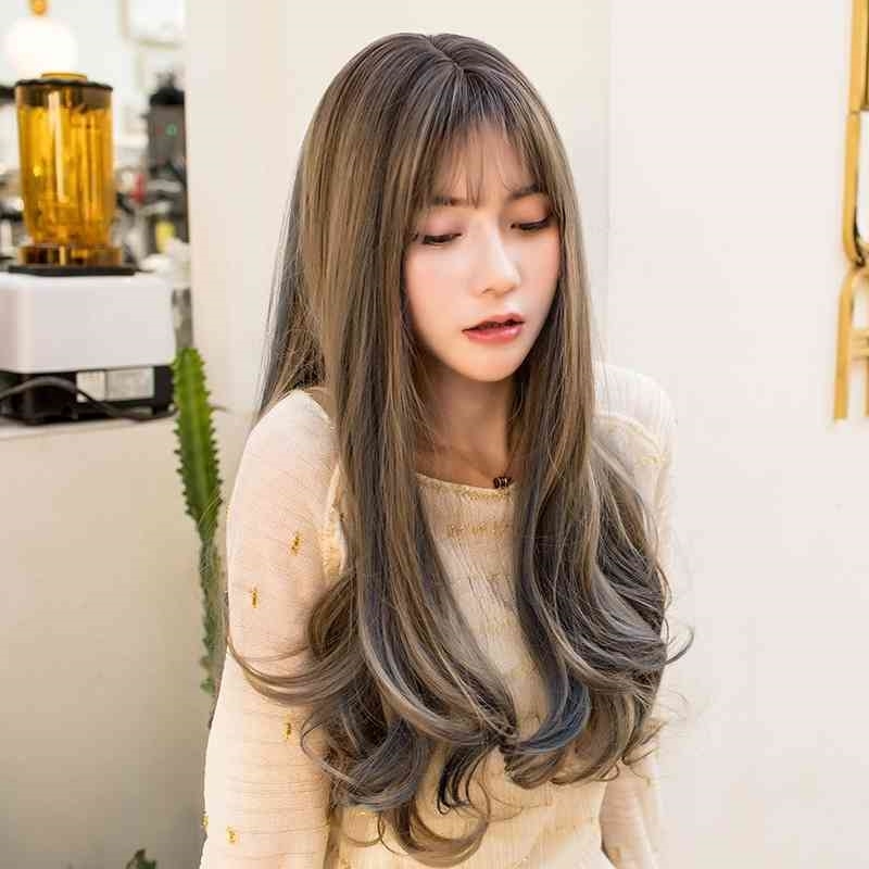 fluffy hair women's natural net red fashion with gradient micro curly full head new long hair cover
fluffy hair women's natural net red fashion with gradient micro curly full head new long hair cover