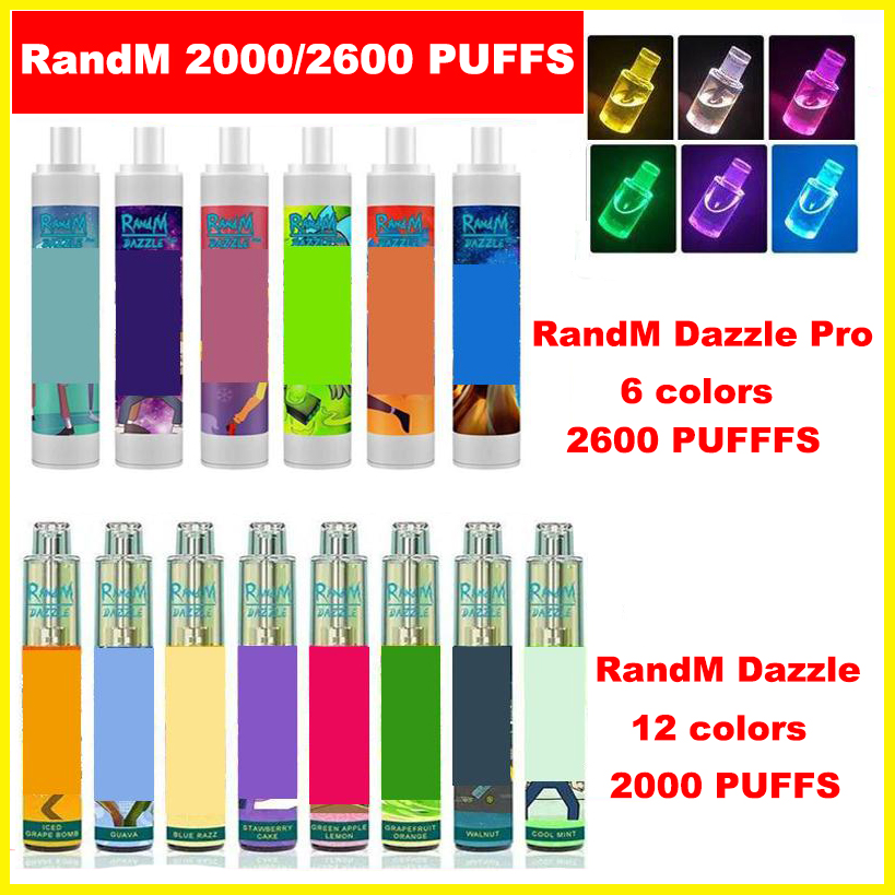 100% Authentic RandM Dazzle Pro Disposable Electronic Cigarettes Device Kit 6ml Pods 2000 2600 Puffs 1100mAh Battery Vape Bar Penrefilled R and M
100% Authentic RandM Dazzle Pro Disposable Electronic Cigarettes Device Kit 6ml Pods 2000 2600 Puffs 1100mAh Battery Vape Bar Penrefilled R and M