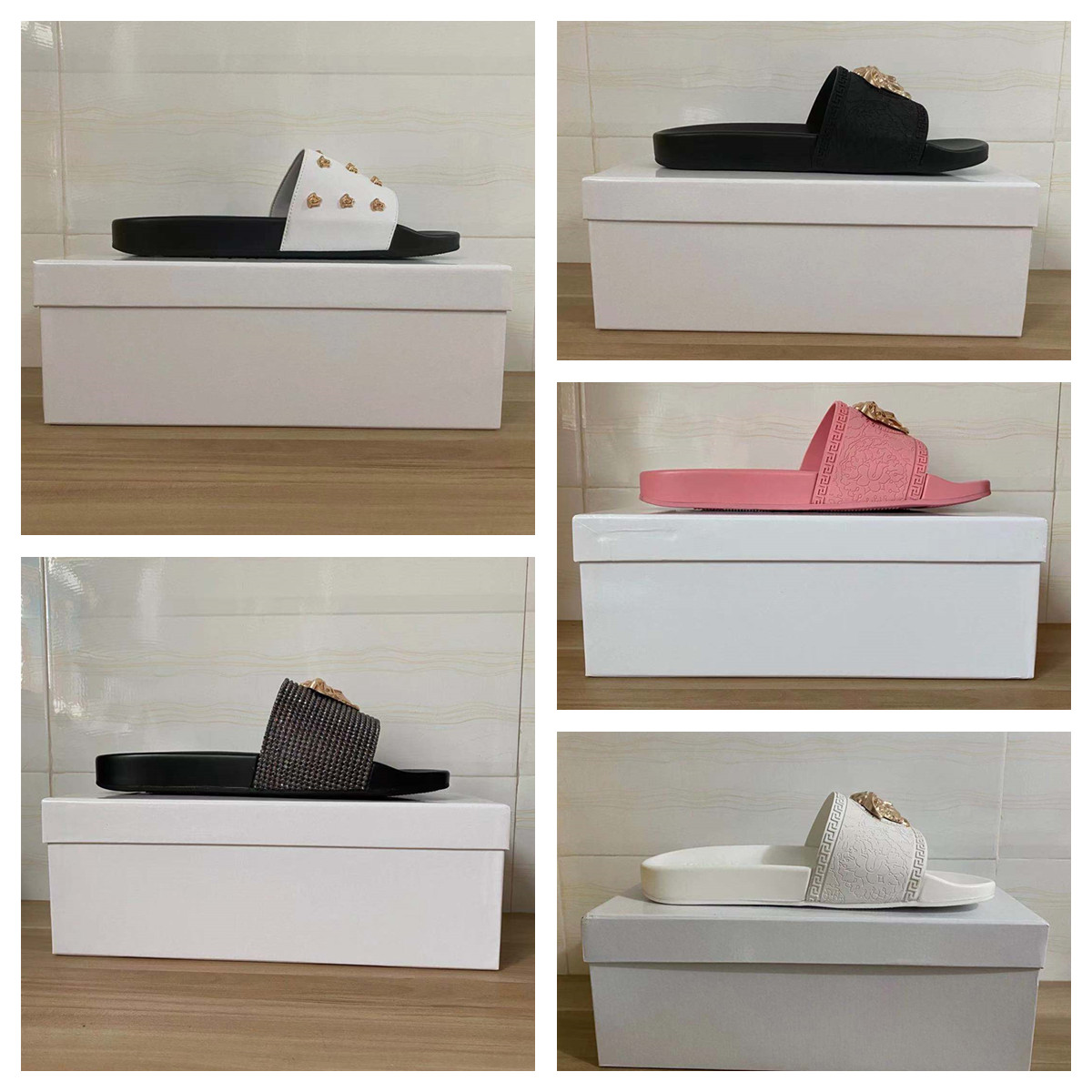 2021 Platform Designer Rubber Slides Sandal Floral brocade Fashion Mens Gear bottoms Flip Flops Slippers Striped Womens Sandals Designers With Box Loafers
2021 Platform Designer Rubber Slides Sandal Floral brocade Fashion Mens Gear bottoms Flip Flops Slippers Striped Womens Sandals Designers With Box Loafers