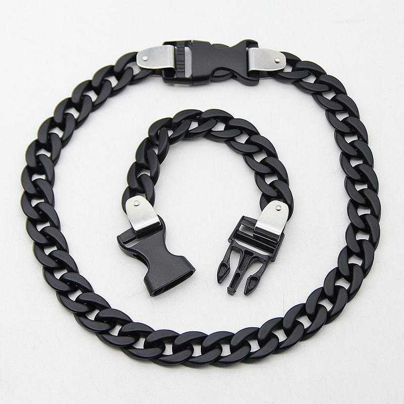 Hip-hop Acrylic Chain Buckle Necklace For Men Women Rock Punk Transparent Choker Jewelry Perfect Gift Chains, Silver
Hip-hop Acrylic Chain Buckle Necklace For Men Women Rock Punk Transparent Choker Jewelry Perfect Gift Chains, Silver