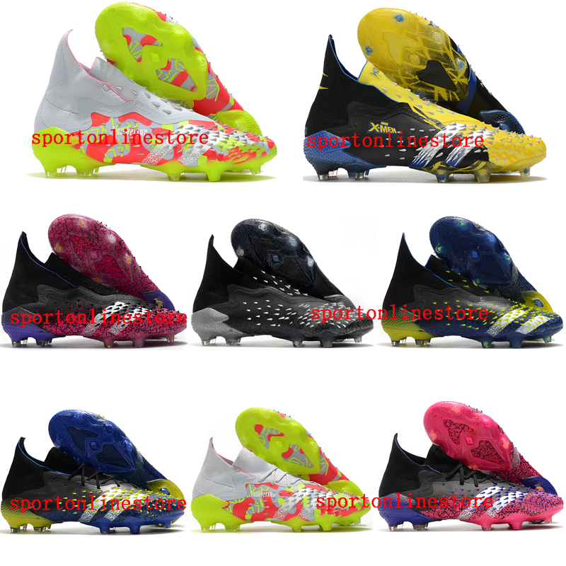 2021 top quality soccer boots PREDATOR FREAK FG X Mens Cleats Wolverines Dark football Superlative Pack Sneakers Showpiece indoor TF IC scarpe da calcio, Color 2
2021 top quality soccer boots PREDATOR FREAK FG X Mens Cleats Wolverines Dark football Superlative Pack Sneakers Showpiece indoor TF IC scarpe da calcio, Color 2