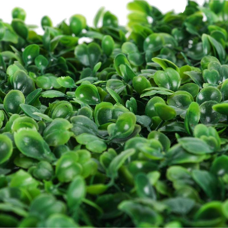 Decorative Flowers Wreaths Artificial Boxwood Panels 12 Pieces Greenery Ivy Privacy Fence Landscaping Screening Green Wall8450832