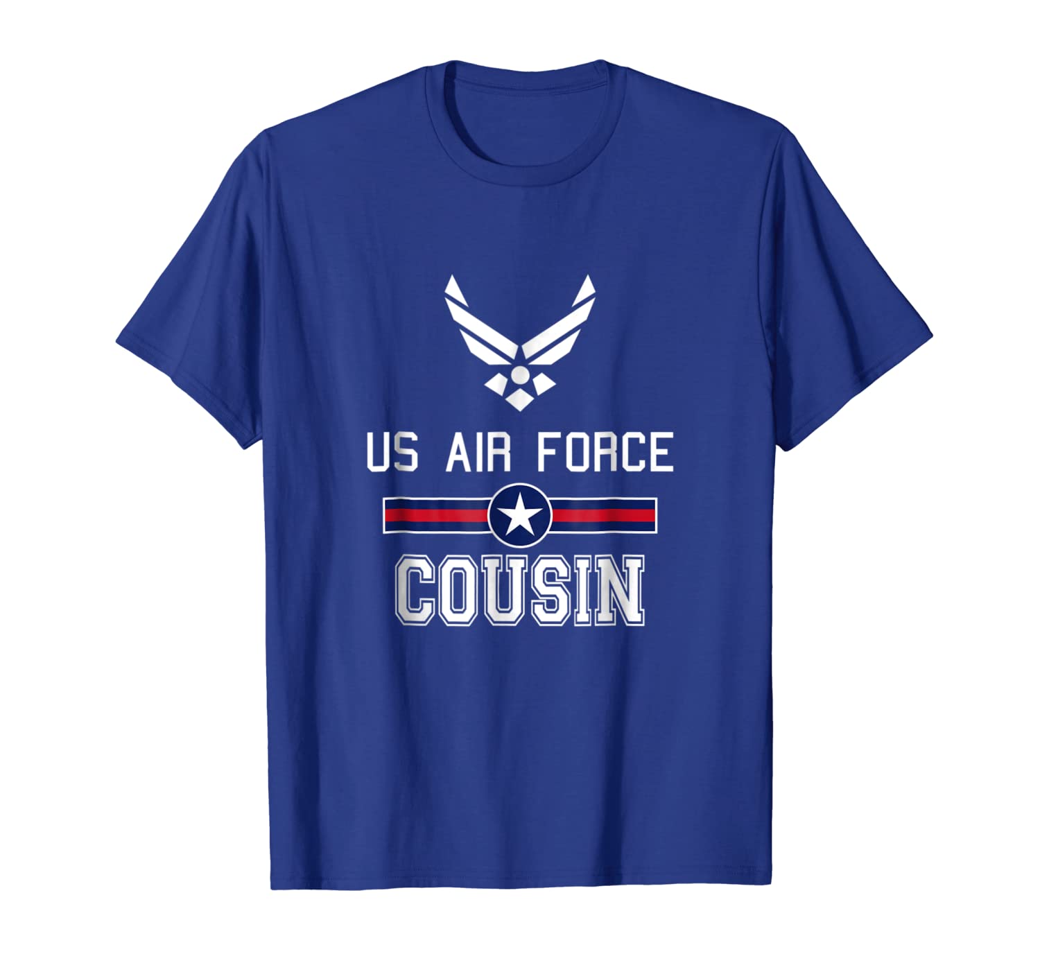 proud us air force cousin t shirt military pride shirt, White;black