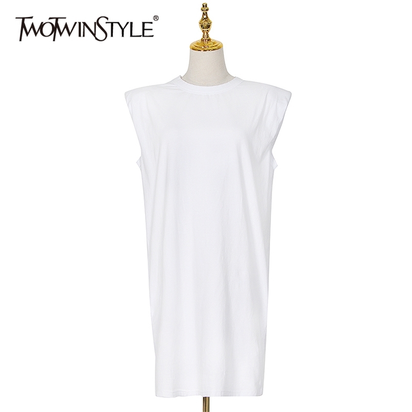 Loose White Dress For Women O Neck Sleeveless Knee Length Minimalist Large Size Dresses Female Summer 210520, Coffee
Loose White Dress For Women O Neck Sleeveless Knee Length Minimalist Large Size Dresses Female Summer 210520, Coffee