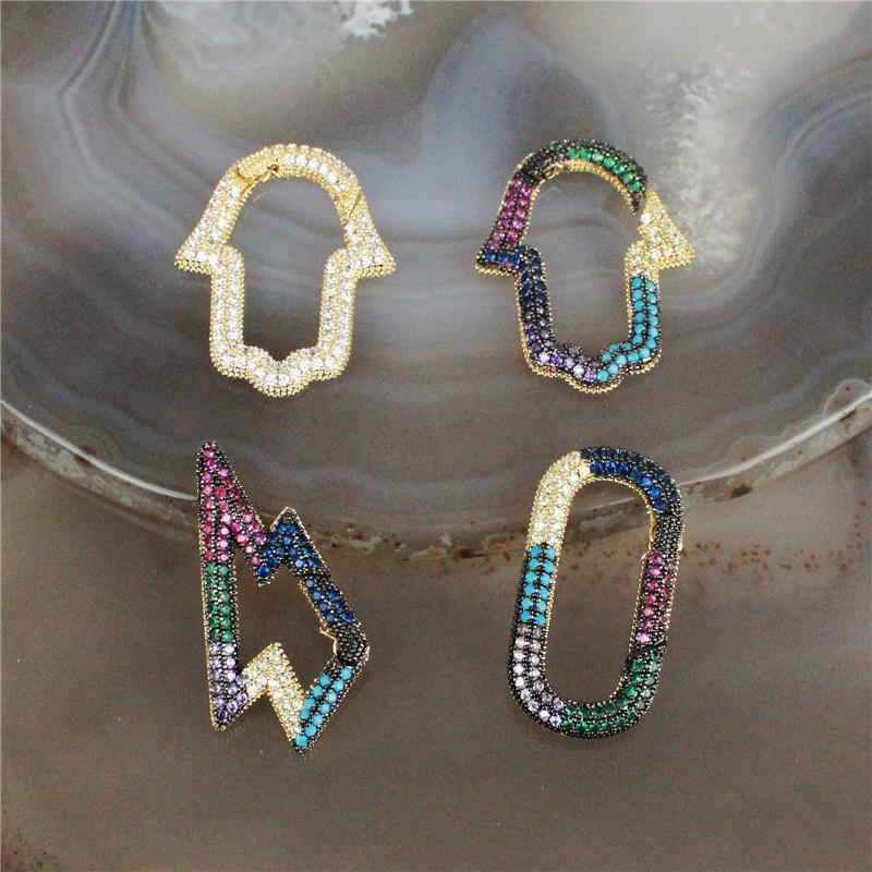 Charms 15-30mm 5pcs/lot High Quality Cz Clasp,colored Spring Clasp Cubic Zircon Charm, Bracelet/necklace Component Wholesale, Bronze;silver
Charms 15-30mm 5pcs/lot High Quality Cz Clasp,colored Spring Clasp Cubic Zircon Charm, Bracelet/necklace Component Wholesale, Bronze;silver
