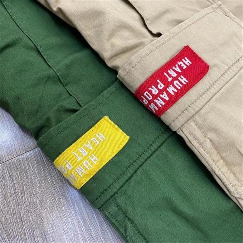 Men's Pants Human Made Cargo Men Women 1:1 High Quality Joggers Streetwear Sweatpants Trousers Clothing