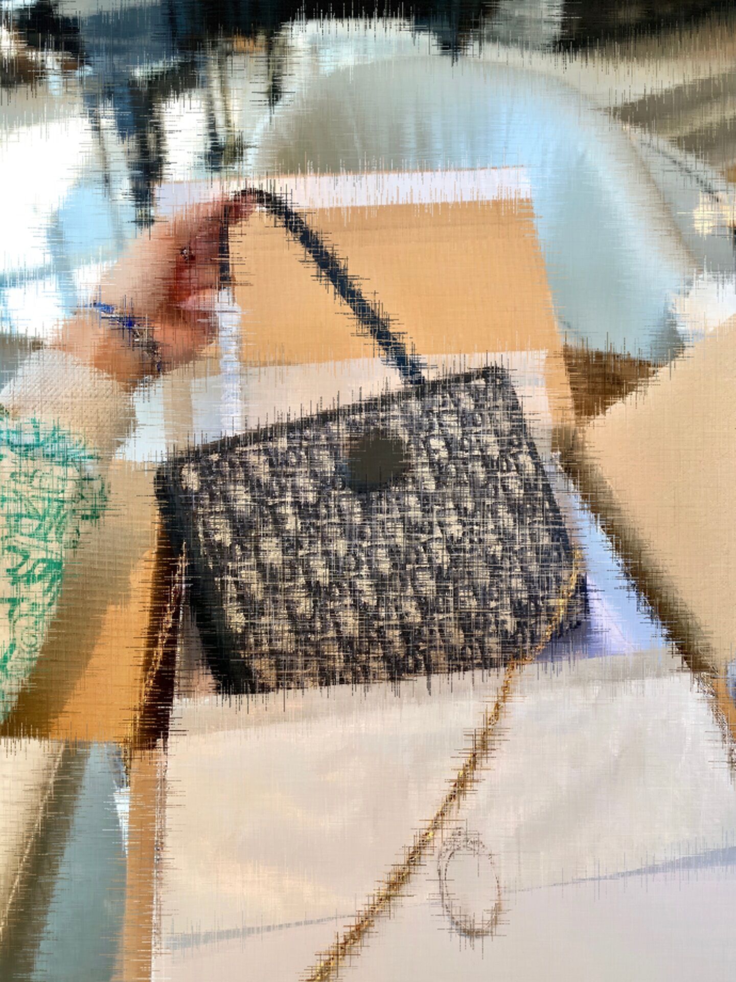 Fashionable classic retro cosmetic bags with lazy style double-sided embroidered print and chain, portable multi-function large-capacity envelope bag
Fashionable classic retro cosmetic bags with lazy style double-sided embroidered print and chain, portable multi-function large-capacity envelope bag