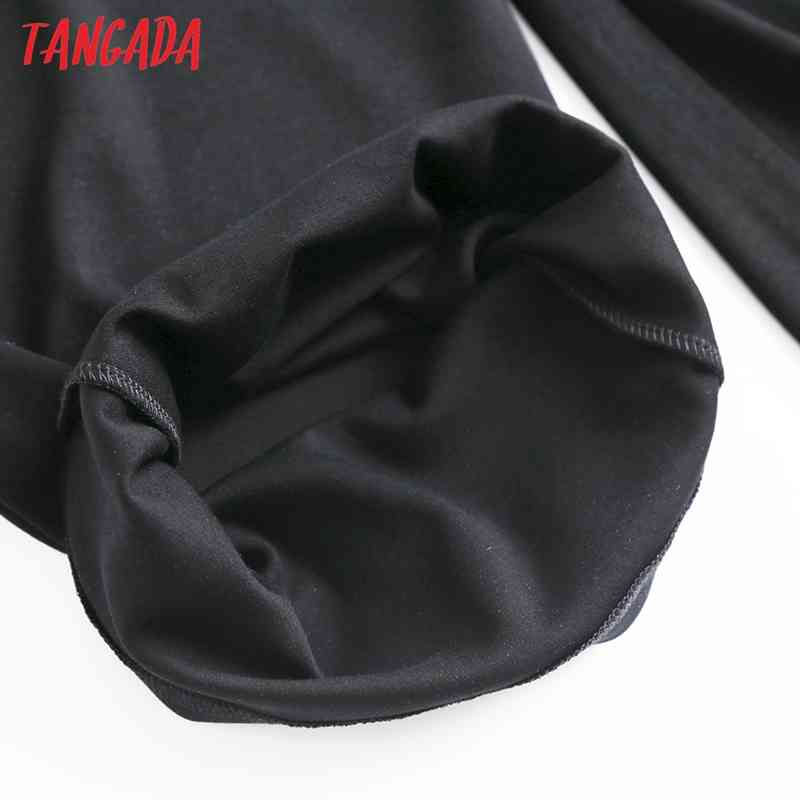 Women Solid Long Trousers Side Zipper Strethy Waist Lady Pants Pantalon 6D10 210416