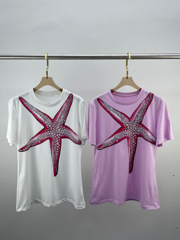 2021 design Summer High Quality Women Fashion Casual T-Shirt Tops Ladies Tees, White
2021 design Summer High Quality Women Fashion Casual T-Shirt Tops Ladies Tees, White