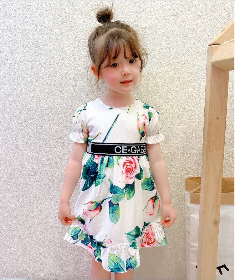 2021 Summer Girls Floral Printed Dresses Baby Girl Short Sleeve Brand Dress Children Casual Skirts Kids Princess Skirt 2-8 Years, Red;yellow
2021 Summer Girls Floral Printed Dresses Baby Girl Short Sleeve Brand Dress Children Casual Skirts Kids Princess Skirt 2-8 Years, Red;yellow