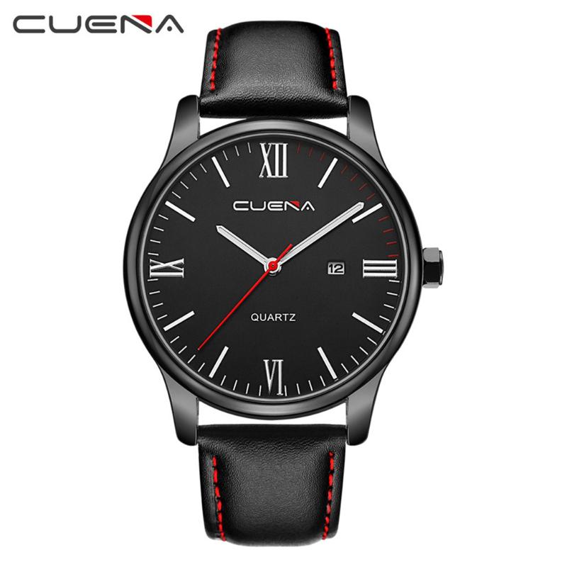 Wristwatches Reloj Hombre Watch Men Cuena Erkek Kol Saati Faux Leather Mens Blue Ray Glass Quartz Analog Watches With Calendar
Wristwatches Reloj Hombre Watch Men Cuena Erkek Kol Saati Faux Leather Mens Blue Ray Glass Quartz Analog Watches With Calendar