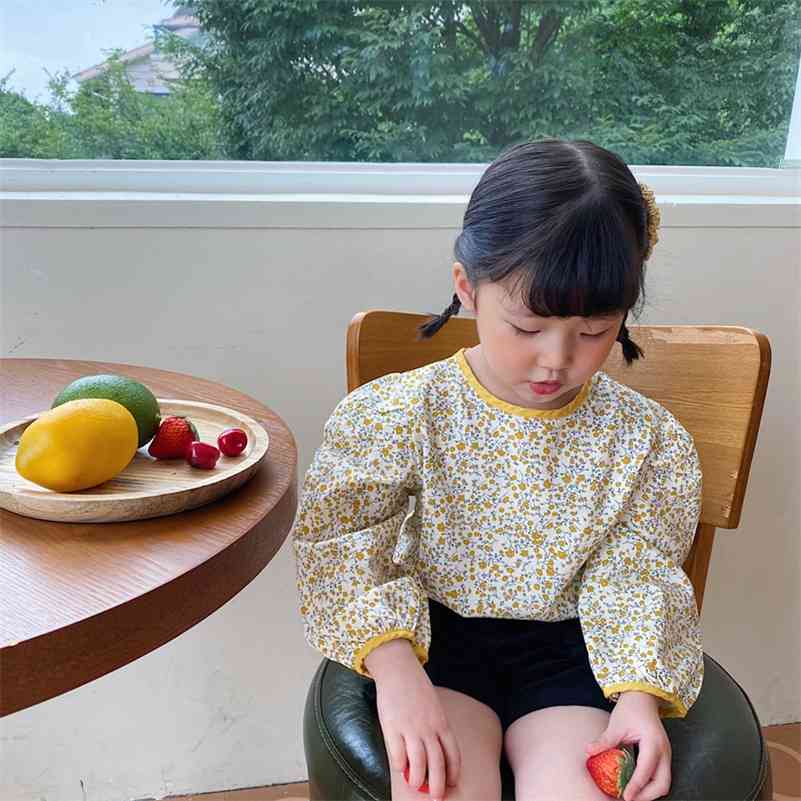 Girls autumn floral puff sleeve shirts baby girls cotton cute casual long-sleeved Tops clothes 210708, Yellow
Girls autumn floral puff sleeve shirts baby girls cotton cute casual long-sleeved Tops clothes 210708, Yellow