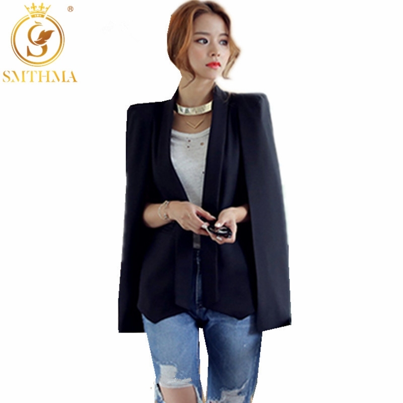 Spring Black White Women Elegant Cloak Shawl Coat OL Temperament Female Jacket 210520, Photo color
Spring Black White Women Elegant Cloak Shawl Coat OL Temperament Female Jacket 210520, Photo color