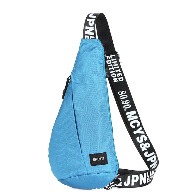 Men's and women's universal chest bag waterproof shoulder bag large capacity outdoor leisure Messenger bag