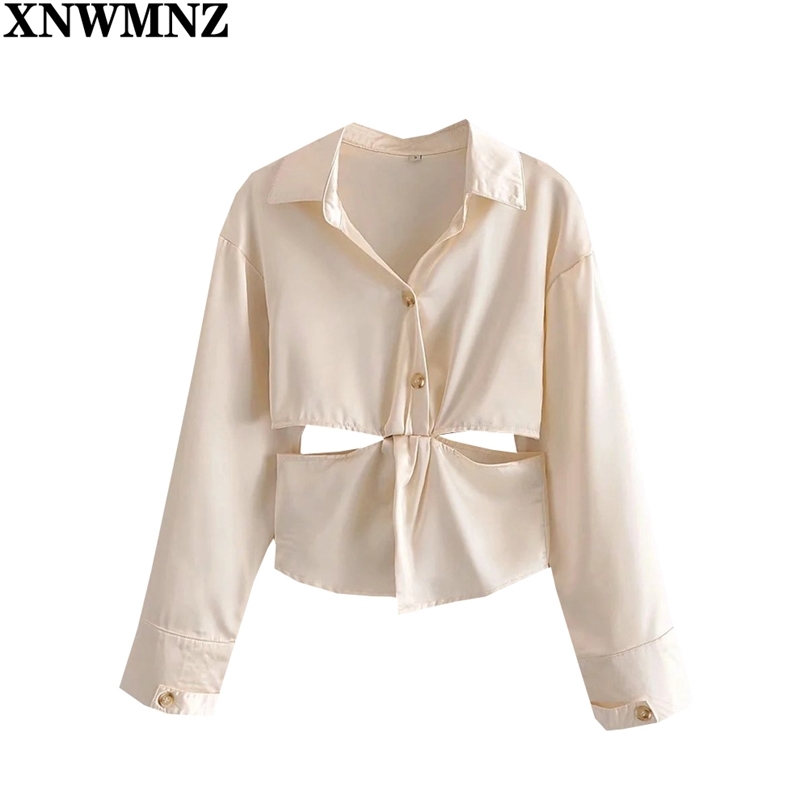 Blouse Women Fashion Hollow Out Knot Shirt Woman Casual Long Sleeve Button-up Female Shirts Blusa Chic Tops 210520, Champagne
Blouse Women Fashion Hollow Out Knot Shirt Woman Casual Long Sleeve Button-up Female Shirts Blusa Chic Tops 210520, Champagne
