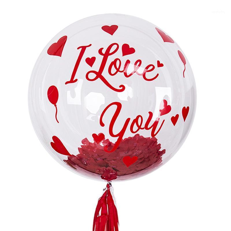 Party Decoration Red I Love You Stickers With 24 Inch No Wrinkles Transparent PVC Bubble Balloon Set Wedding Valentine's Day Helium Globos D
Party Decoration Red I Love You Stickers With 24 Inch No Wrinkles Transparent PVC Bubble Balloon Set Wedding Valentine's Day Helium Globos D