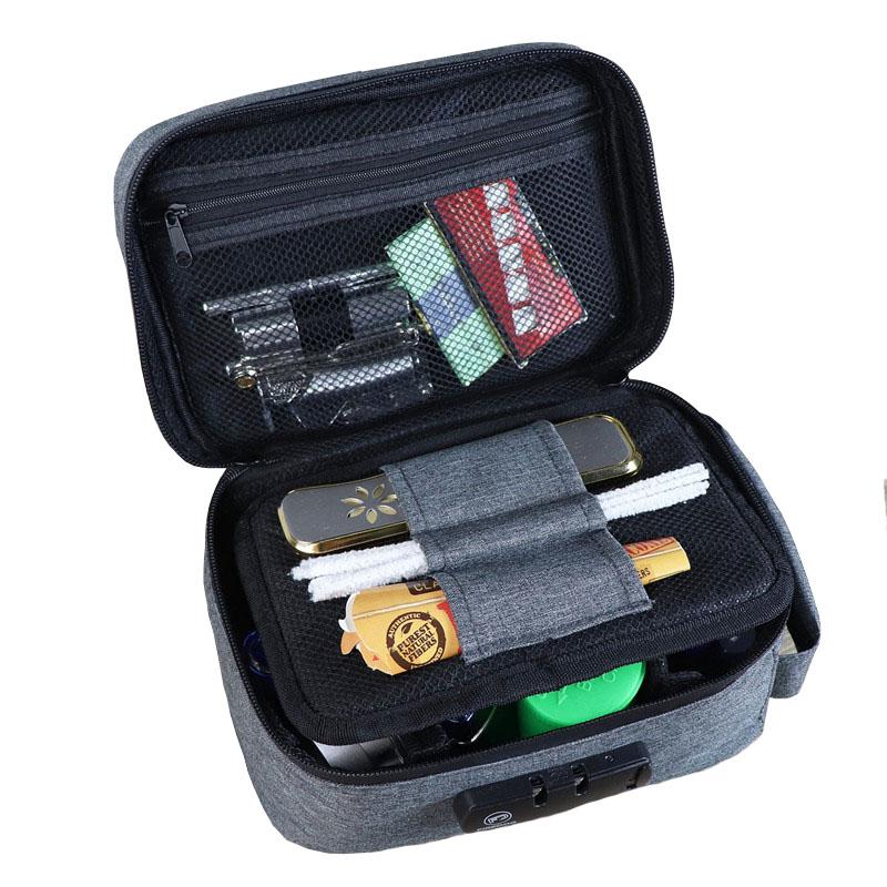 Storage Bags Activated Carbon Smell Proof Case With Combination Lock Odor Isolate Herbs Deodorant Bag Portable Travel
Storage Bags Activated Carbon Smell Proof Case With Combination Lock Odor Isolate Herbs Deodorant Bag Portable Travel