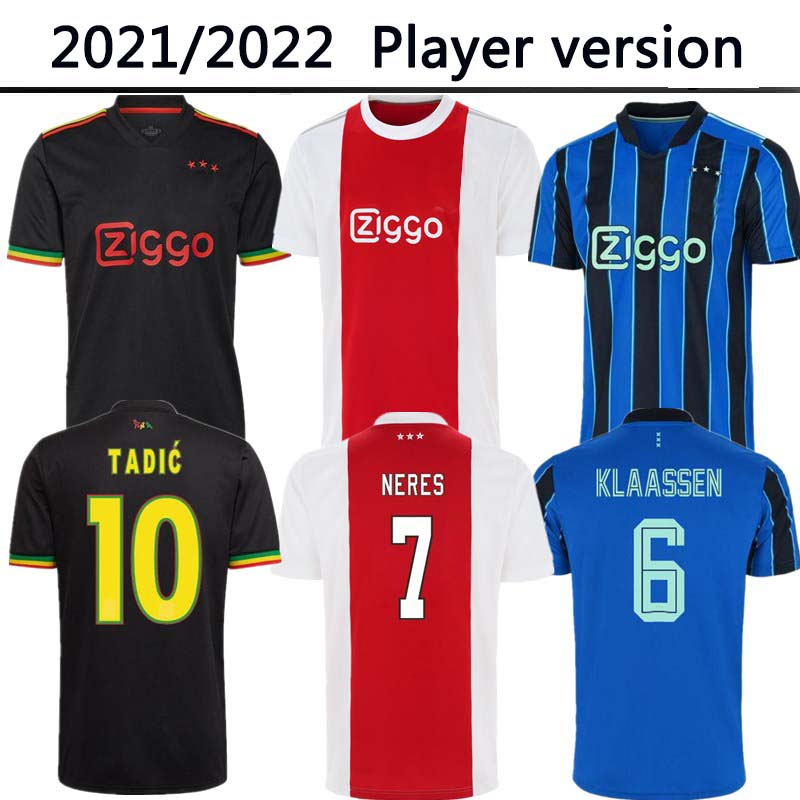 21 22 Soccer Jerseys home away third black Player version TADIC BERGHUIS ANTONY 2021 2022 Fans amsterdam HALLER KLAASSEN DANILO camiseta NERES LABYAD ALVAREZ
21 22 Soccer Jerseys home away third black Player version TADIC BERGHUIS ANTONY 2021 2022 Fans amsterdam HALLER KLAASSEN DANILO camiseta NERES LABYAD ALVAREZ