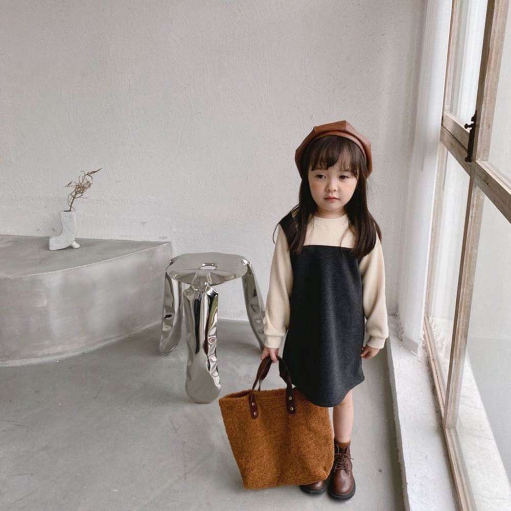 Girls' Dresses Physical shootingwinter Korean Autumn Plush girl's drs middle and small children's long sve suit stitching fake two piec to keep warm, Plush orange
Girls' Dresses Physical shootingwinter Korean Autumn Plush girl's drs middle and small children's long sve suit stitching fake two piec to keep warm, Plush orange