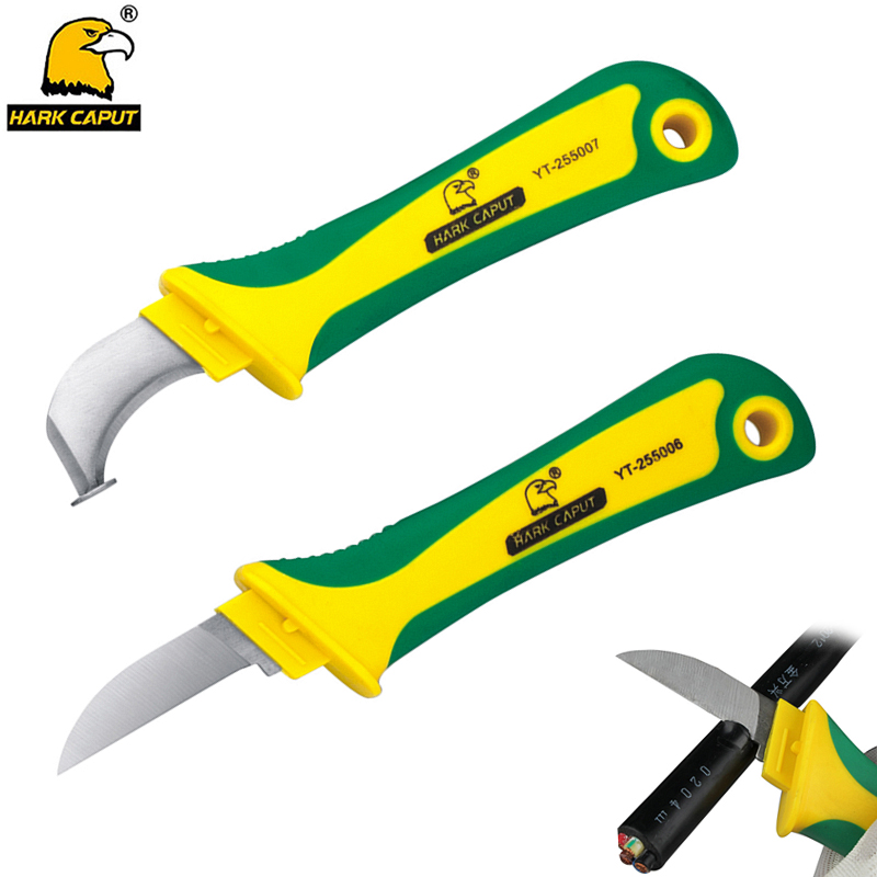 Cabe Stripping Knife Wire Stripper Eectrician Knife Curved Mouth With Hook Fixed Bade For Rubber Cabe Wire Hand Toos
Cabe Stripping Knife Wire Stripper Eectrician Knife Curved Mouth With Hook Fixed Bade For Rubber Cabe Wire Hand Toos