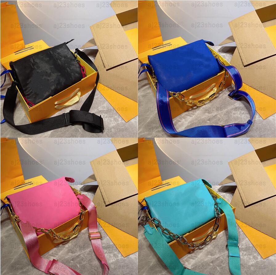 Fashioned Coussin PM Handbag Chunky Chain Bag Pink/Purple Monograms Embossed Puffy Leather Bright Colorway Cross-Body Shoulder Bags, 02
Fashioned Coussin PM Handbag Chunky Chain Bag Pink/Purple Monograms Embossed Puffy Leather Bright Colorway Cross-Body Shoulder Bags, 02