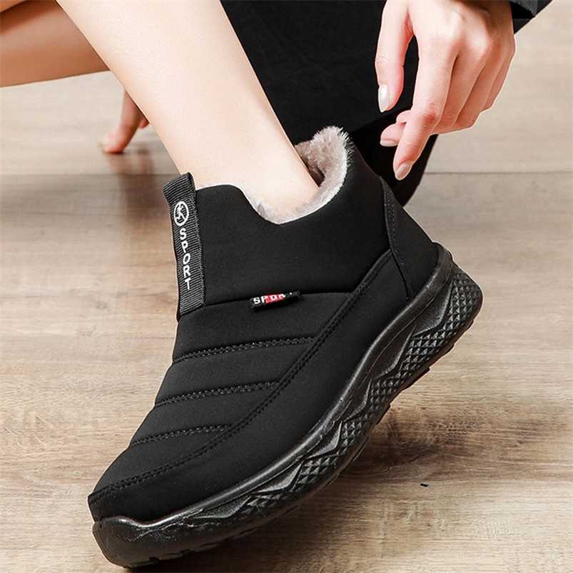 Women's Short Boots Slip On Warm Ankle Plush Female Shoes Platform Casual Ladies Footwear Plus Size Winter 211018, Black (male)37
Women's Short Boots Slip On Warm Ankle Plush Female Shoes Platform Casual Ladies Footwear Plus Size Winter 211018, Black (male)37
