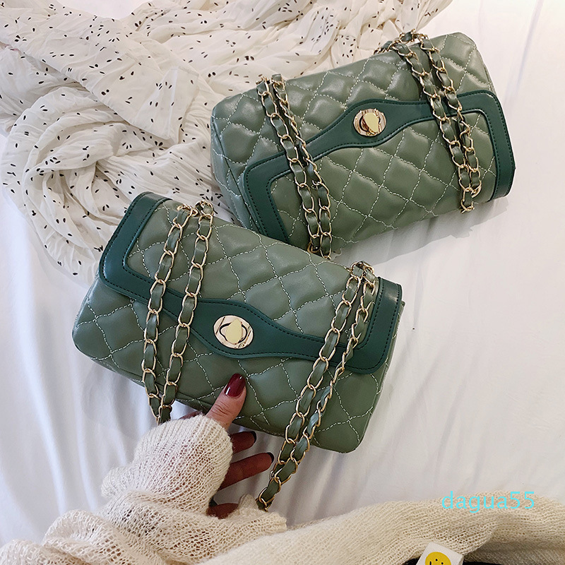 Female Lattice Crossbody Bag Women 2020 Quality Pu Leather Luxury Handbag Designer Sac Main Ladies Chain Shoulder Messenger Bag C0117, Small black
Female Lattice Crossbody Bag Women 2020 Quality Pu Leather Luxury Handbag Designer Sac Main Ladies Chain Shoulder Messenger Bag C0117, Small black