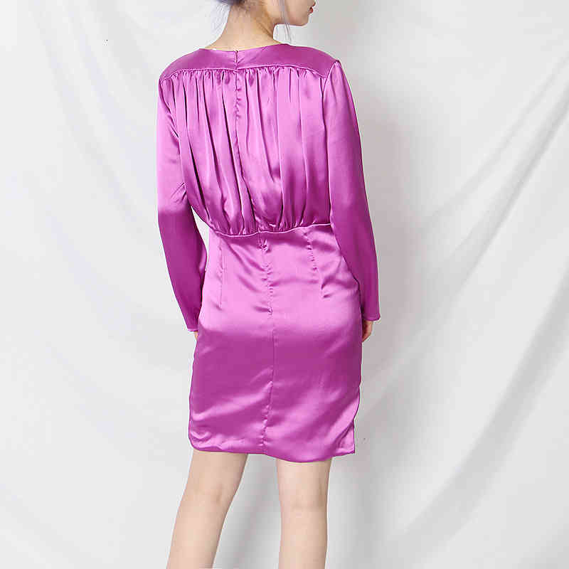 Sexy A line Ruched Patchwork Ruffle For Women V Neck Long Sleeves High Waist Mini Summer es Female, Same as picture
Sexy A line Ruched Patchwork Ruffle For Women V Neck Long Sleeves High Waist Mini Summer es Female, Same as picture