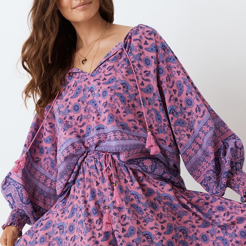 Women' Blouses & Shirts Super Chic Purple Vintsge Blouse Shirt Summer Boho Women Causal Long Sleeve Tassels Loose Casual Girls Holiday, Skirt only
Women' Blouses & Shirts Super Chic Purple Vintsge Blouse Shirt Summer Boho Women Causal Long Sleeve Tassels Loose Casual Girls Holiday, Skirt only